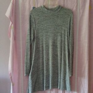 BE COOL Gray Long Sleeve Dress